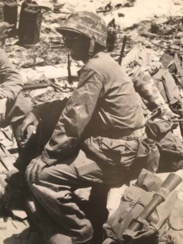 USMC were wearing P41 3rd trouser for Kwajalein campaign in 1944