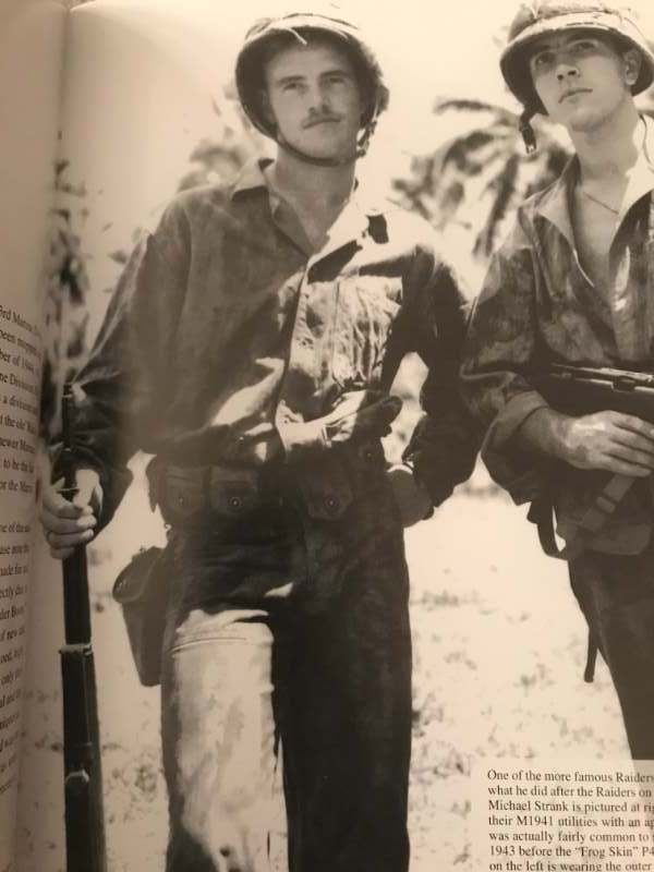 USMC were wearing P41 3rd trouser for Solomon Islands campaign.