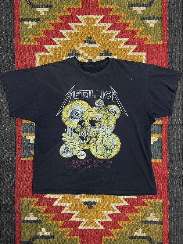 Metallica Shortest Straw Pushead Band tee (XL)