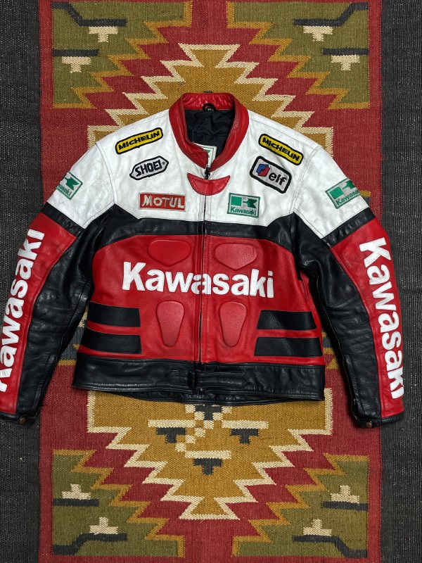 Kawasaki Racing Leather Jacket